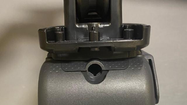 P400 TOP VIEW on MOUNT