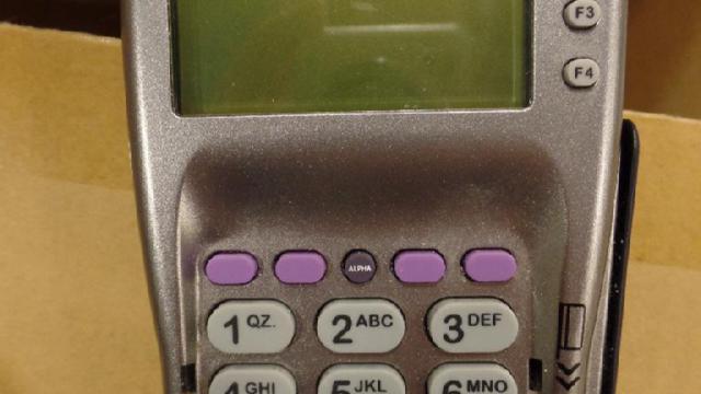 verifone FRONT VIEW