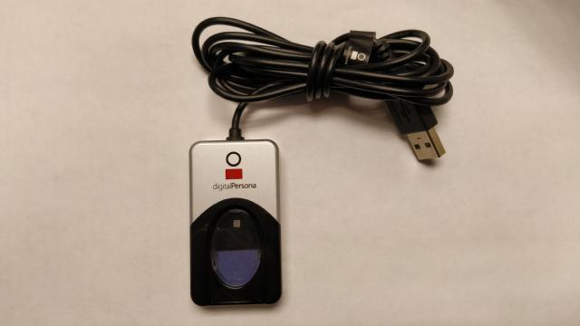 DP U.are.U 4500 FP Reader - Top View