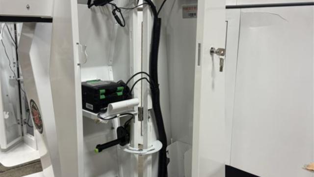 Kiosk  Interior With Printer