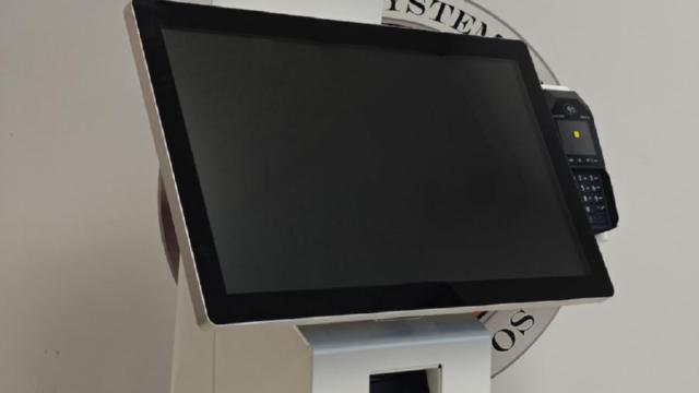 Tabletop Kiosk left side