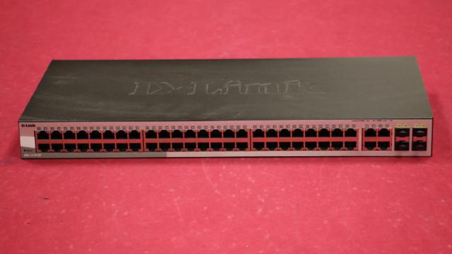 D-Link 48 port FRONT VIEW