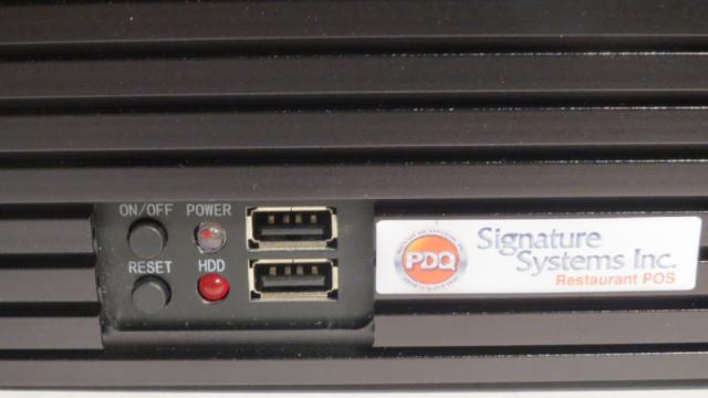 network server FRONT VIEW CLOSE UP