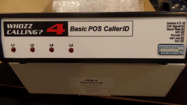 caller id FRONT VIEW